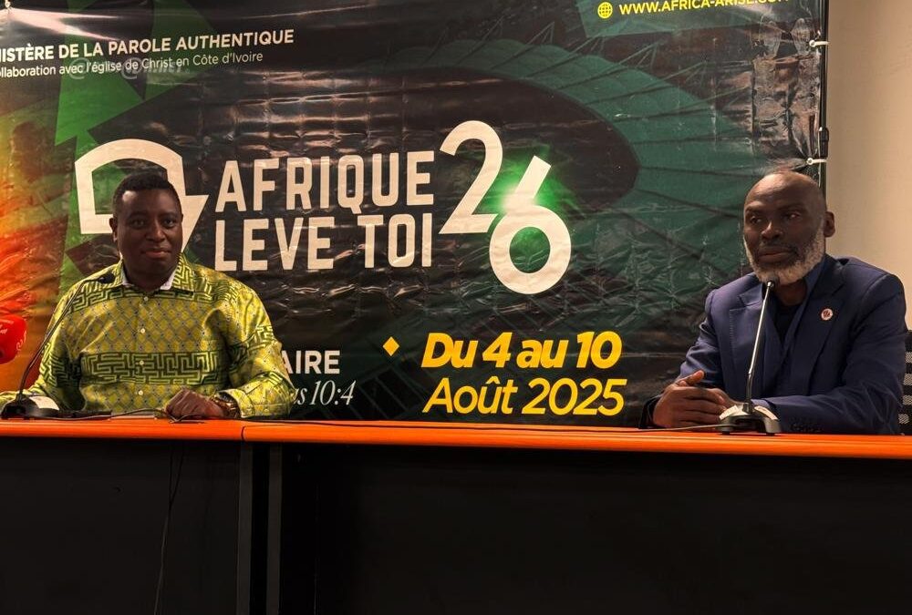 Abidjan accueille du 4 au 10 Août l’édition 2025 de la Conférence Chrétienne « Afrique, lève-toi et brille »