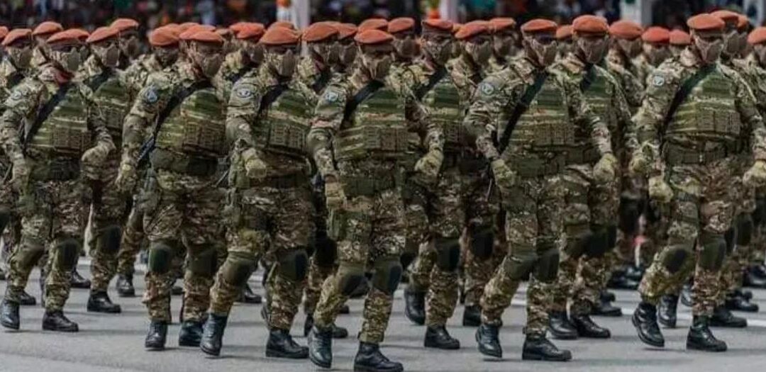 Préparatifs Défilé du 7 Août à Yop: L&rsquo;Armée annonce des séances de répétitions. L&rsquo;axe Siporex-Keneya fermé à la circulation sur 5 jours
