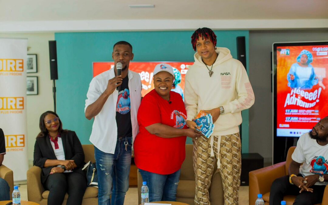 One Woman Show Sofitel/Palais: Héeeee Adrienne est déjà prête !