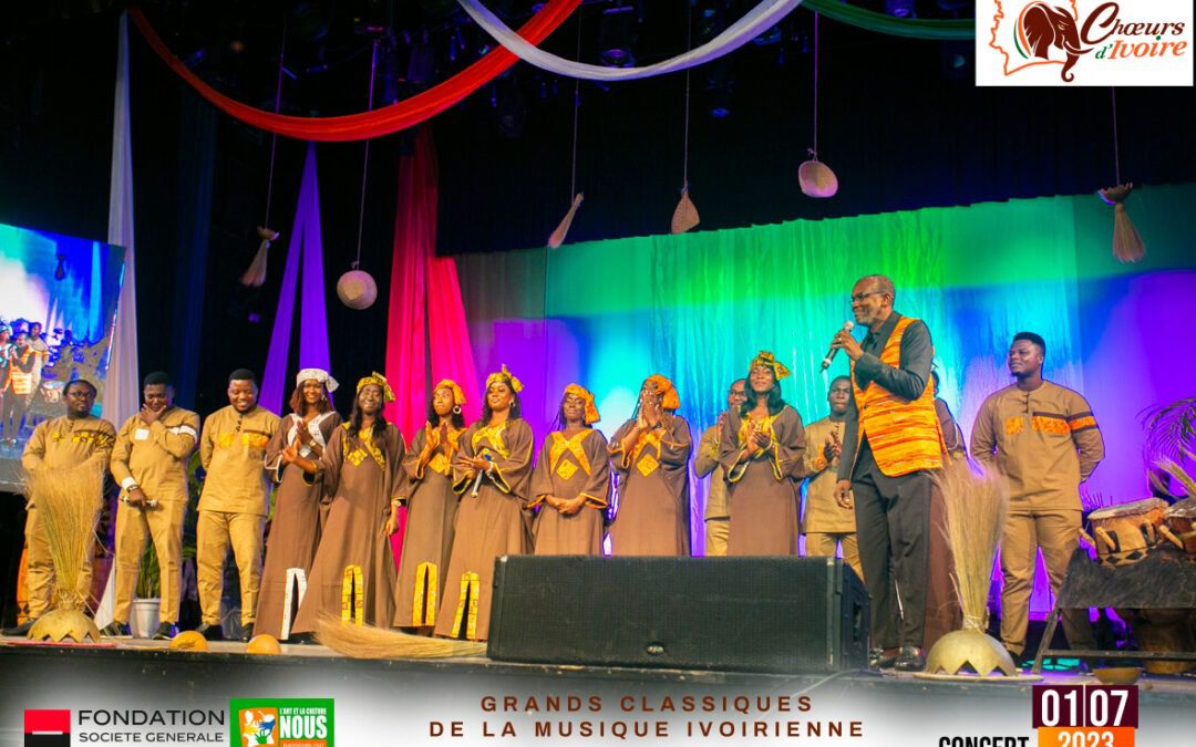 Spectacle: Le groupe Chœur d&rsquo;Ivoire éblouit un chaleureux public nostalgique du Palais de la culture