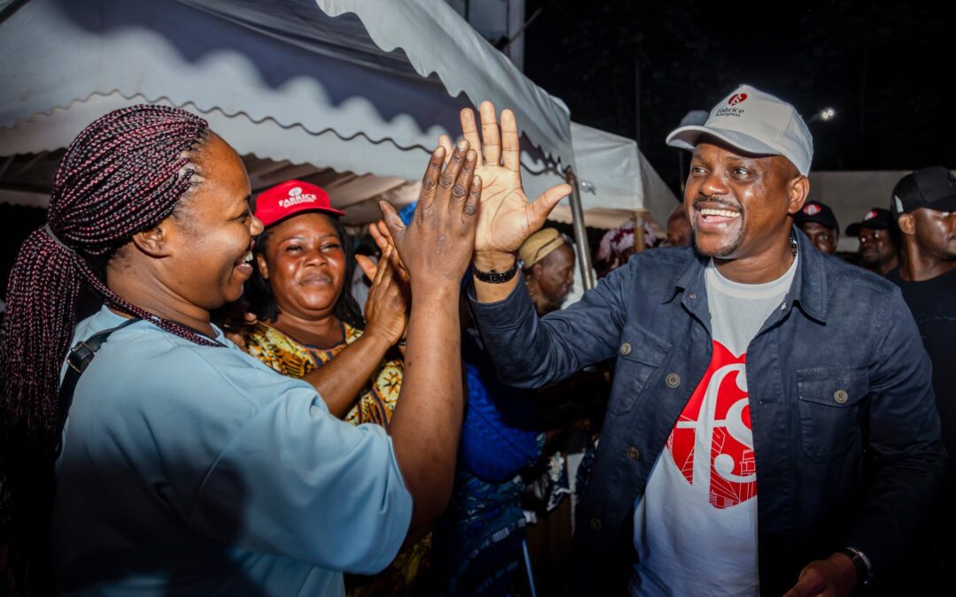 Municipales 2023/Plateau: Ferveur, partage, communion, Fabrice Sawegnon au contact des populations