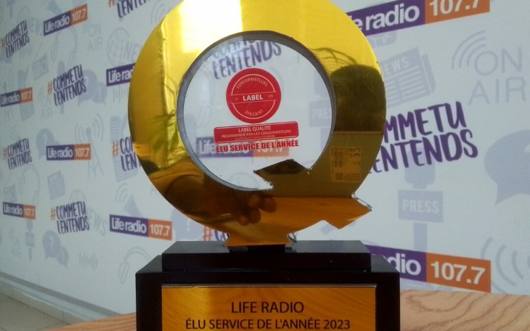 Le Média LIFE RADIO élu Meilleur Service Radio 2023
