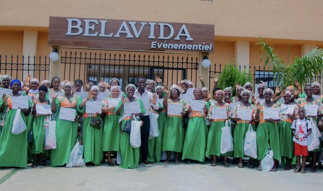 Journée Mondiale de La Femme: Max Gradel et sa Fondation comblent une cinquantaine de Femmes battantes