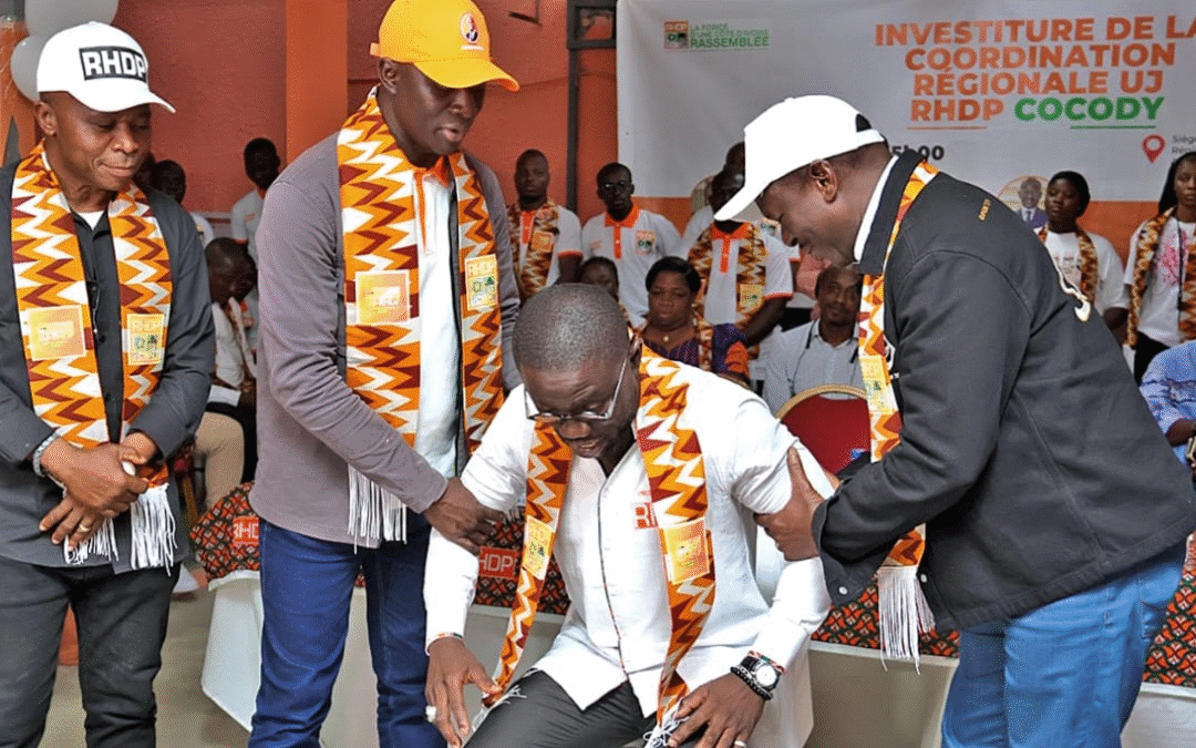 A 6 mois de la Présidentielle en CI: Namory Traoré prend les rênes de la jeunesse RHDP de Cocody. Tout…sur son investiture su 26 Avril 2025