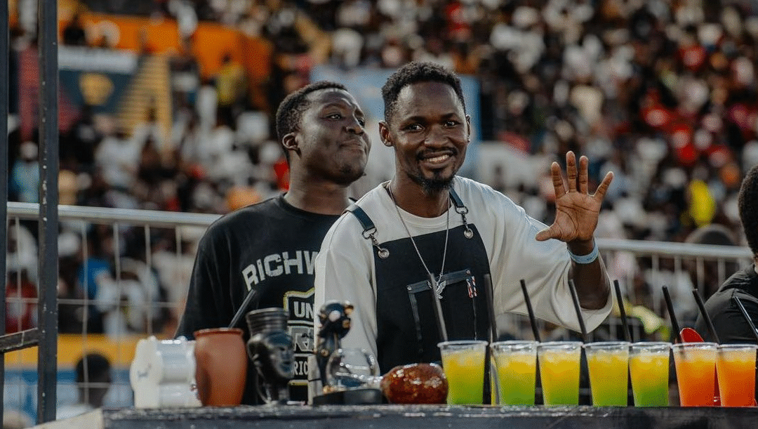 « Bartender Show »: De Souza, le meilleur Barman de Côte d&rsquo;Ivoire a fait parler son talent et sa créativité au concert de DIDI B au Félicia