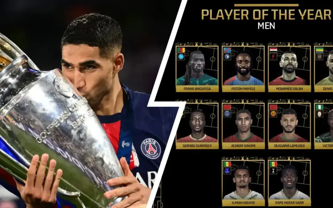 BALLON D’OR AFRICAIN 2025: Voici les 10 joueurs retenus. Avec aucun ivoirien nominé…