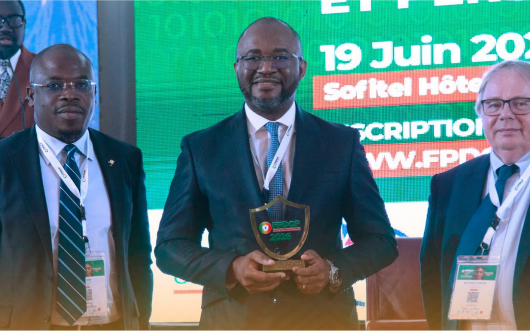 Abidjan: 𝐋’𝐀𝐍𝐒𝐭𝐚𝐭 décroche un important Prix à la 4e édition du Forum sur la Protection des Données à Caractère Personnel