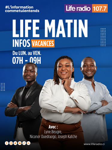 Life Matin Info  Vacances - Life Radio