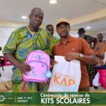 Rentrée scolaire: Kango Akou Patrick offre près de 600 kits scolaires aux familles défavorisées des 11 Villages Atchans de Cocody